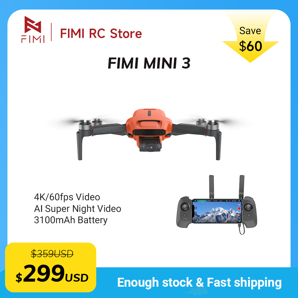Drone Camera With Gimbal - Dron FIMI MINI 3 z kamerą