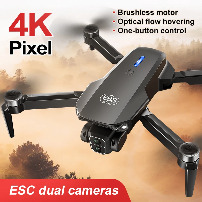 Nowy dron E88 Plus Quadcopter: – Drone Camera Night Vision recenzja i cena