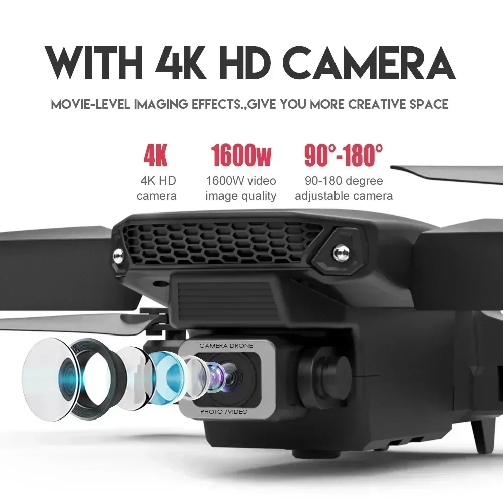 E88 Pro WIFI FPV Drone Wide An – Drone Camera Professional recenzja i cena