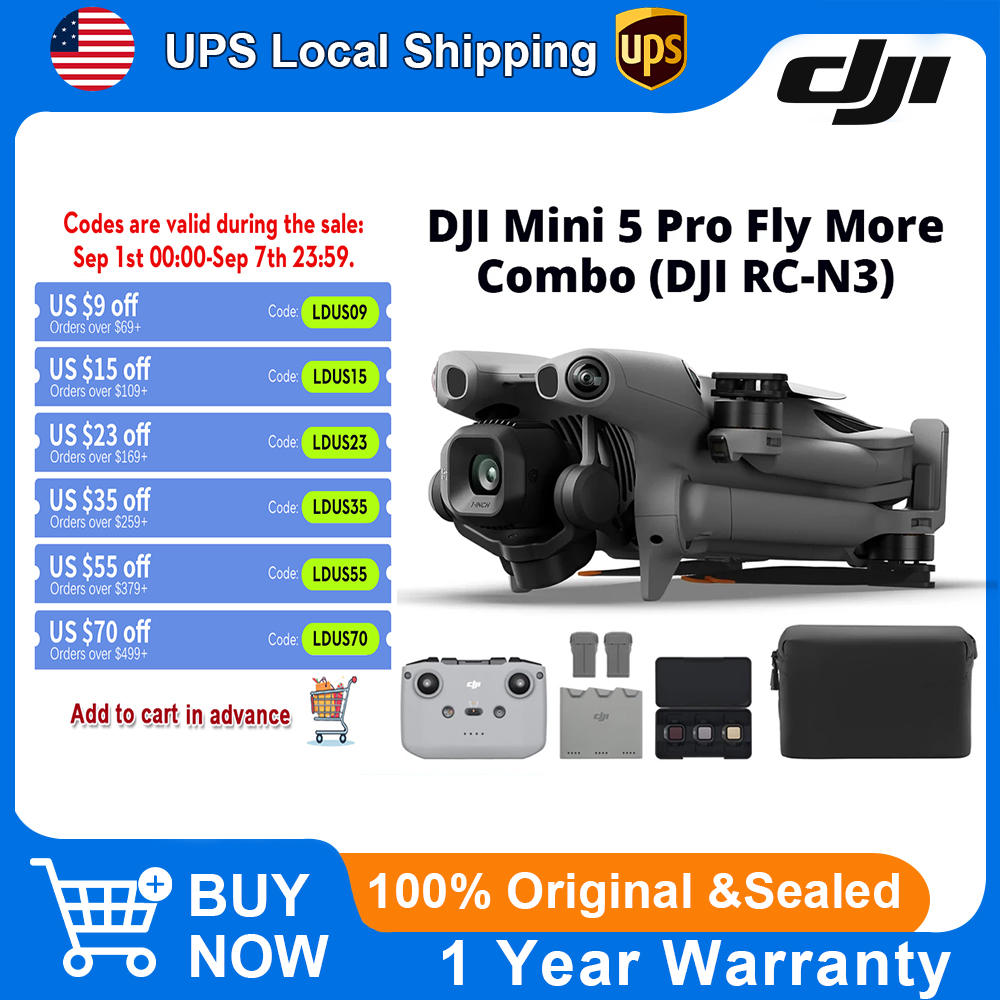 DJI Mini 5 Pro Fly More Combo  – Drone Camera Vlog recenzja i cena